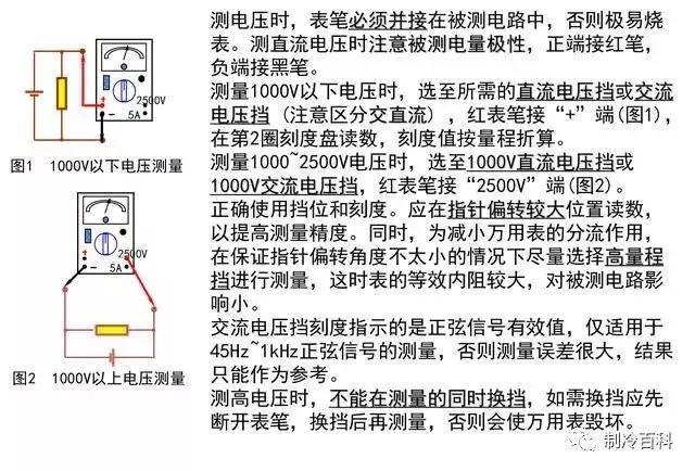 万用表vc830b使用方法小口诀,万用表使用口诀顺口溜视频教程