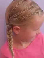 扎辫子教程女孩自己扎,扎辫子教程女孩