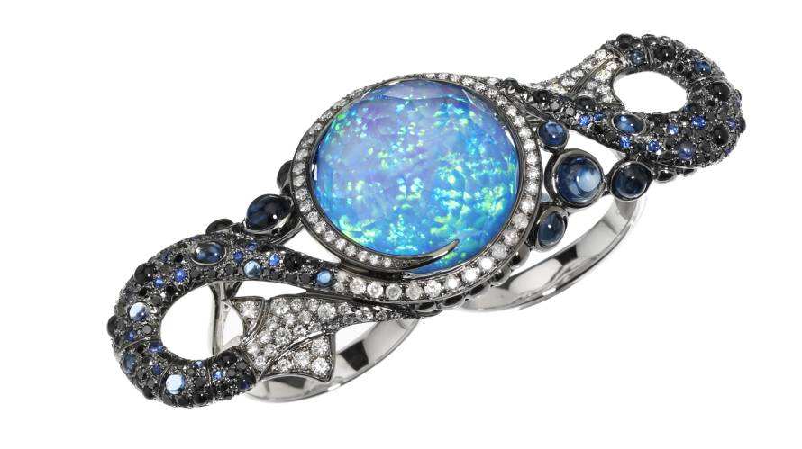 十月石欧泊,欧泊上帝打翻调色板