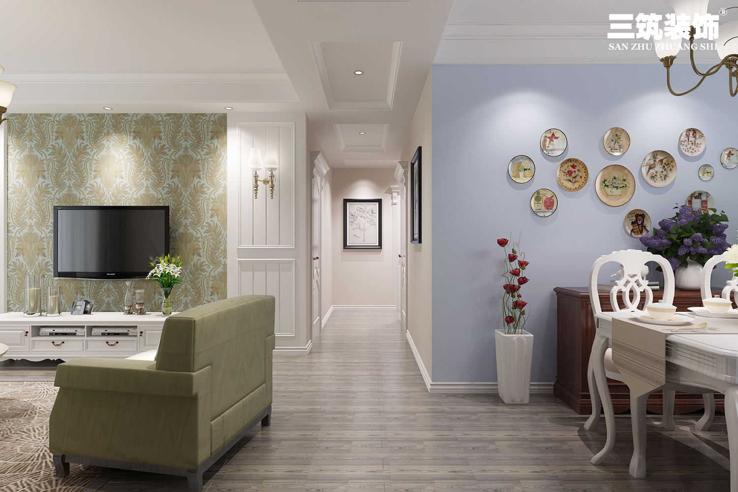 客厅长8.5米宽4.5米怎样摆放家具,房子装修家具怎么摆放