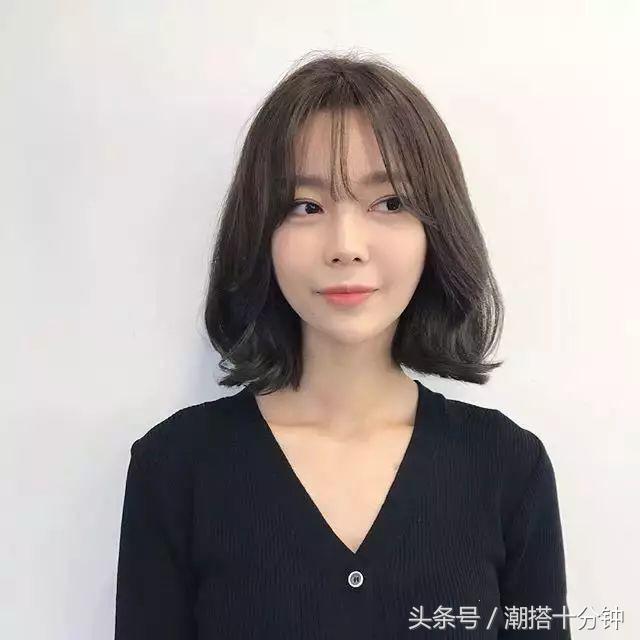 方脸圆脸女生短发卷发,披肩发卷发圆脸方脸