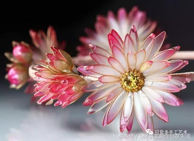 轻轻松松就能做出来的手工花,手工花怎么做容易又漂亮慢动作