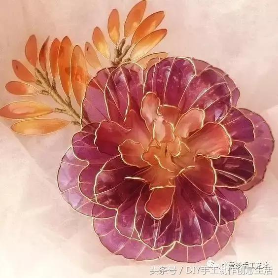 轻轻松松就能做出来的手工花,手工花怎么做容易又漂亮慢动作