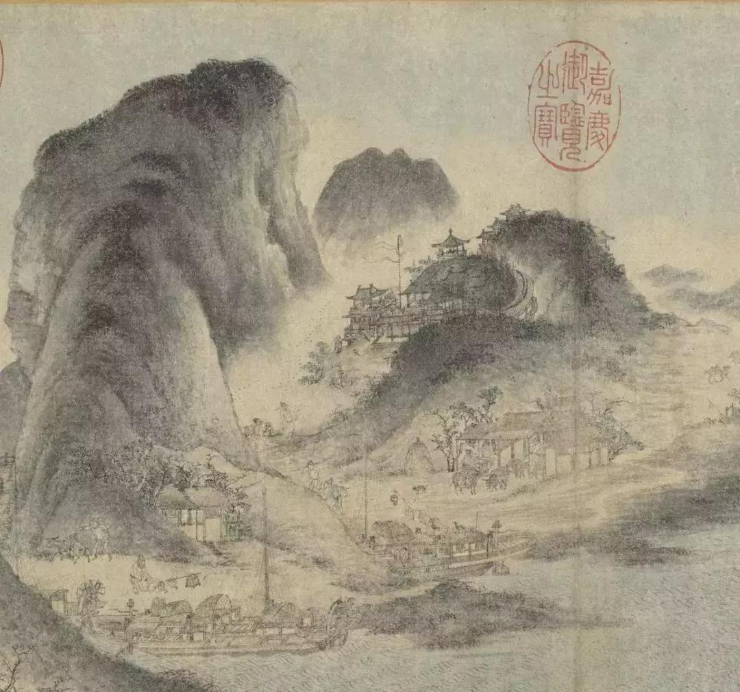 宋明古画放大100倍视频,把中国古画放大10倍