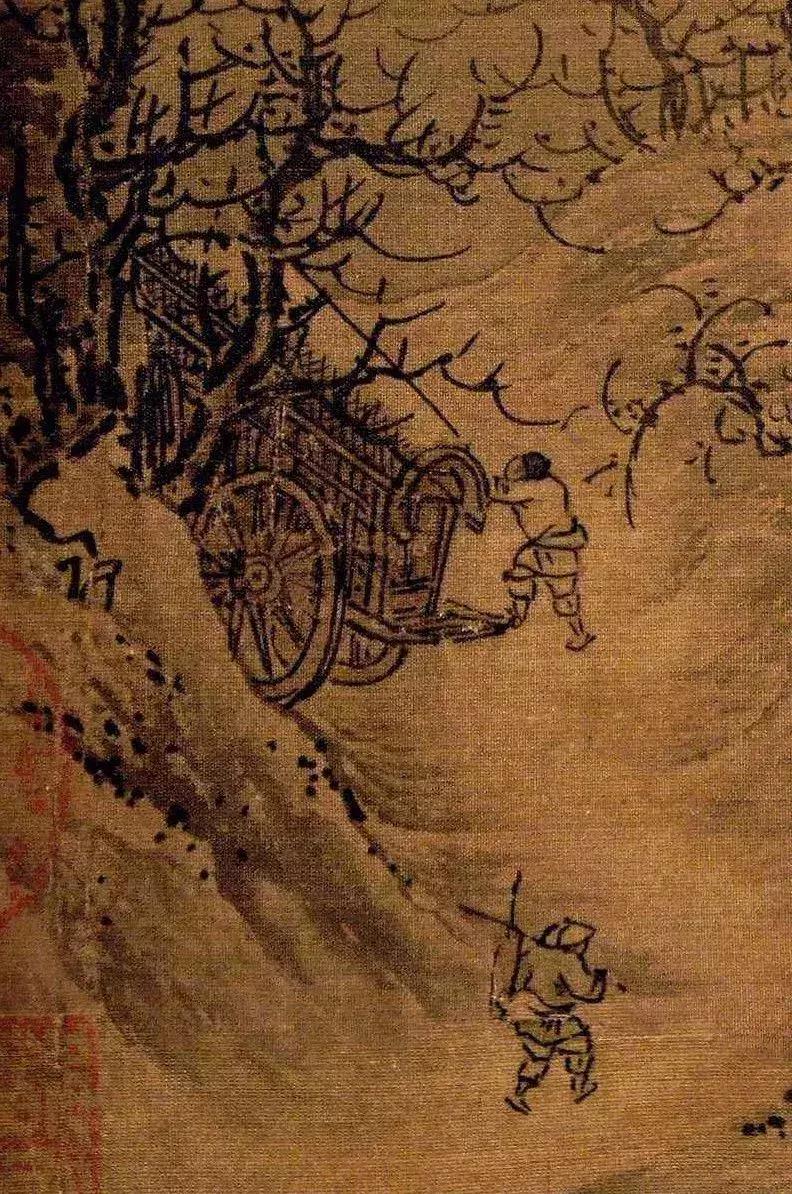 宋明古画放大100倍视频,把中国古画放大10倍