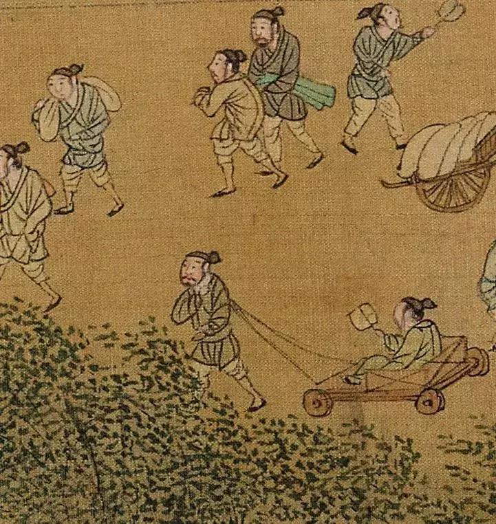 宋明古画放大100倍视频,把中国古画放大10倍