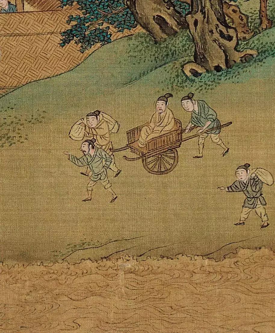 宋明古画放大100倍视频,把中国古画放大10倍