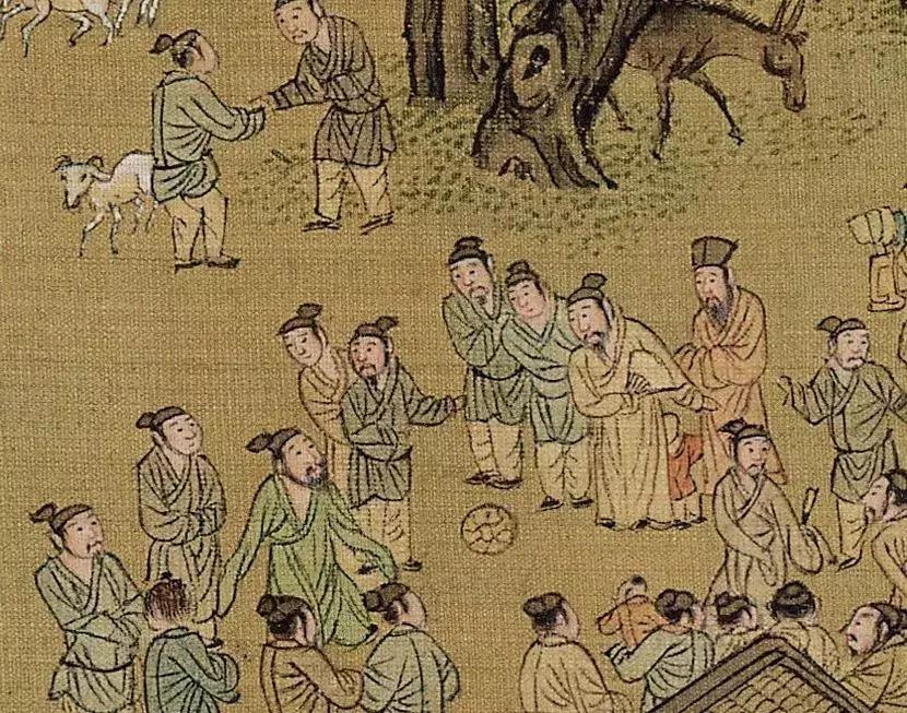 宋明古画放大100倍视频,把中国古画放大10倍