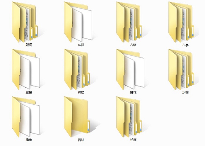 100套家装cad效果图,cad室内设计零基础到全套图纸