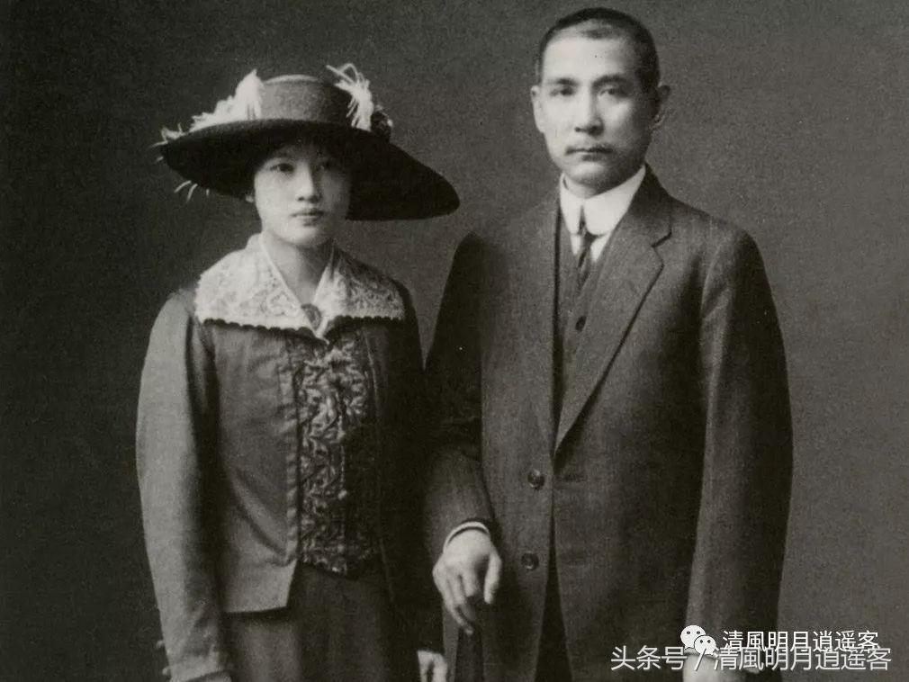 30张老照片，讲述孙中山与宋庆龄的绝美一世情缘