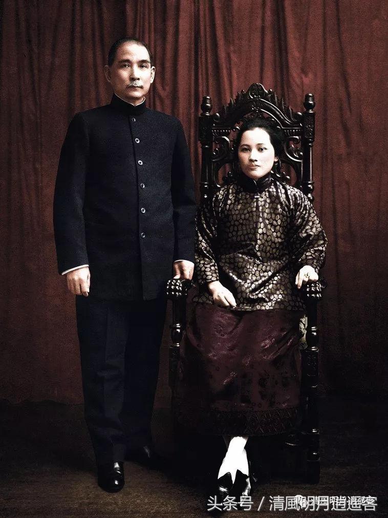 30张老照片，讲述孙中山与宋庆龄的绝美一世情缘