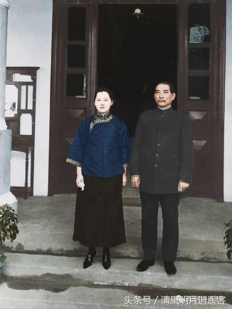 30张老照片，讲述孙中山与宋庆龄的绝美一世情缘