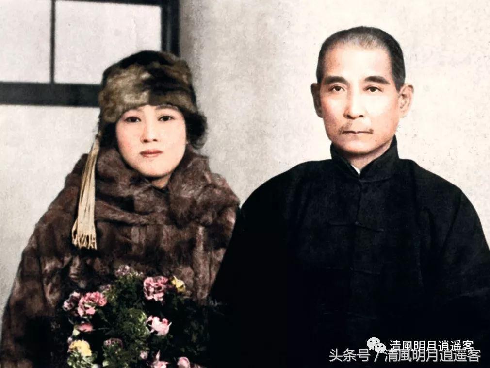 30张老照片，讲述孙中山与宋庆龄的绝美一世情缘