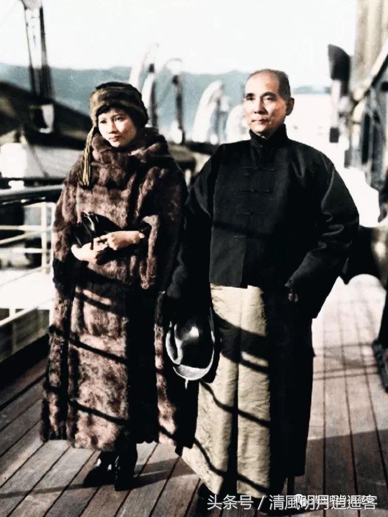 30张老照片，讲述孙中山与宋庆龄的绝美一世情缘
