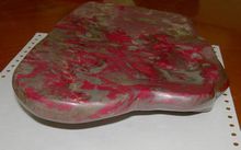 表面全红的鸡血石,正红鸡血石图片