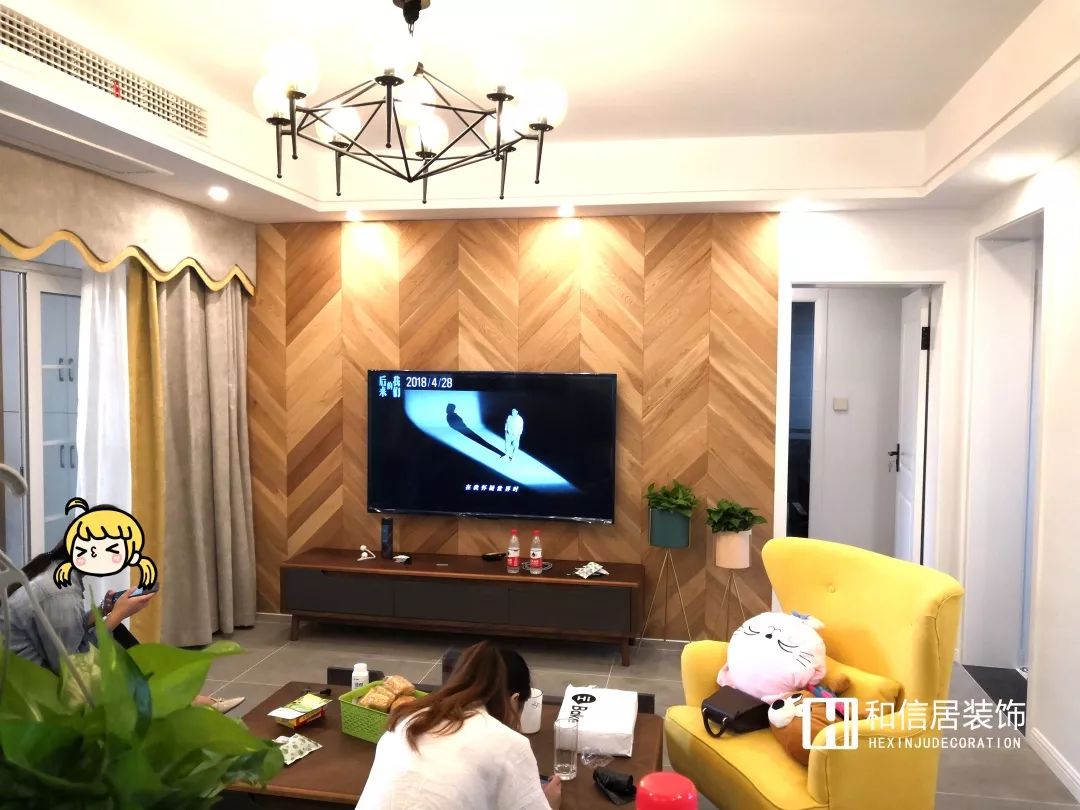 和信居工地｜西郡英华，109㎡完工实拍（杨欢设计师作品）