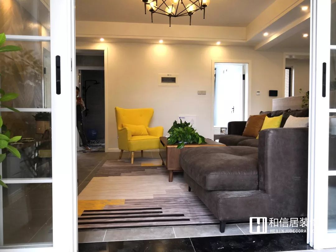 和信居工地｜西郡英华，109㎡完工实拍（杨欢设计师作品）