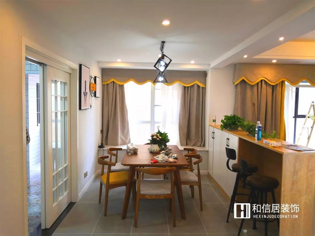 和信居工地｜西郡英华，109㎡完工实拍（杨欢设计师作品）