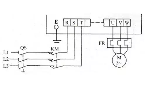如何画变频器的接线图,艾默生mev2000变频器接线图
