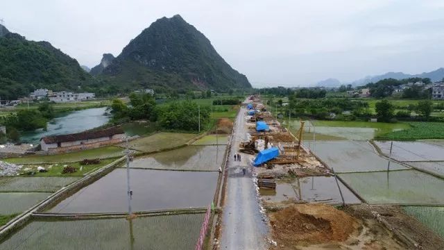 贵南高铁广西段建设进展,贵南高铁独山站建设最新进度