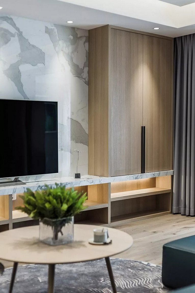 简舍装修设计,现代主义室内设计真实案例