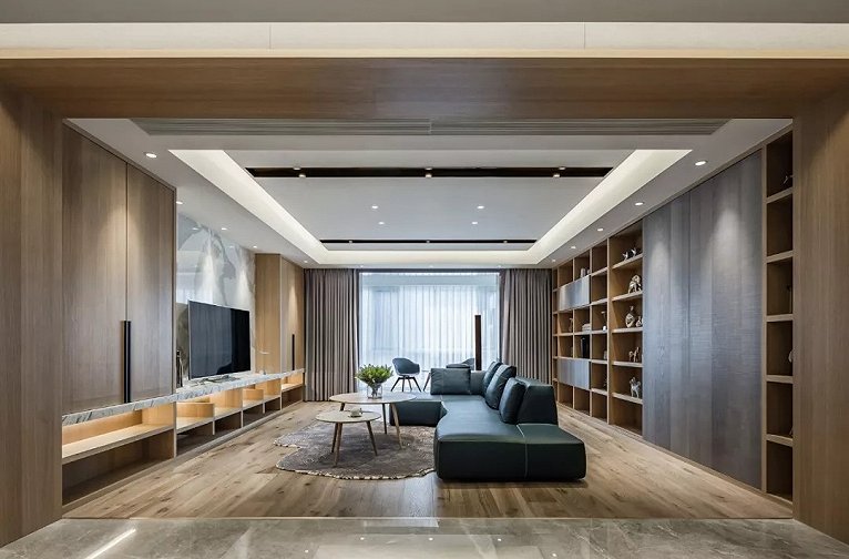 简舍装修设计,现代主义室内设计真实案例