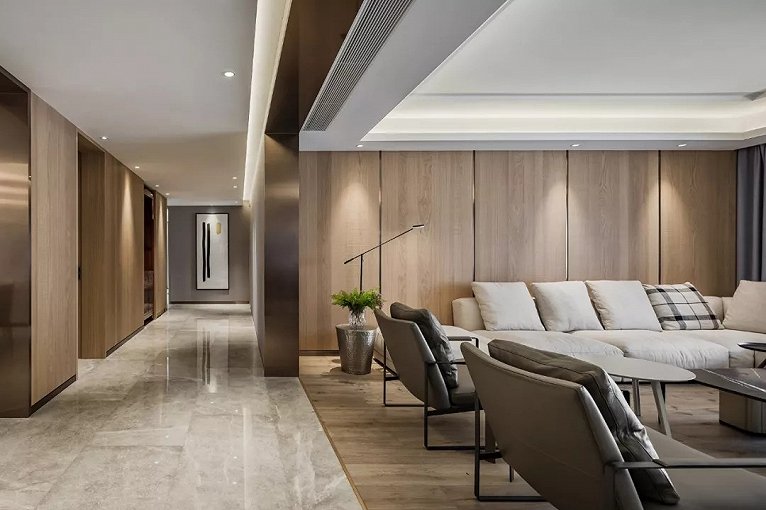 简舍装修设计,现代主义室内设计真实案例