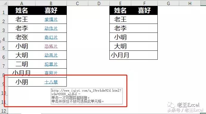 vlookup匹配带链接的数据,怎样用vlookup匹配超链接数据