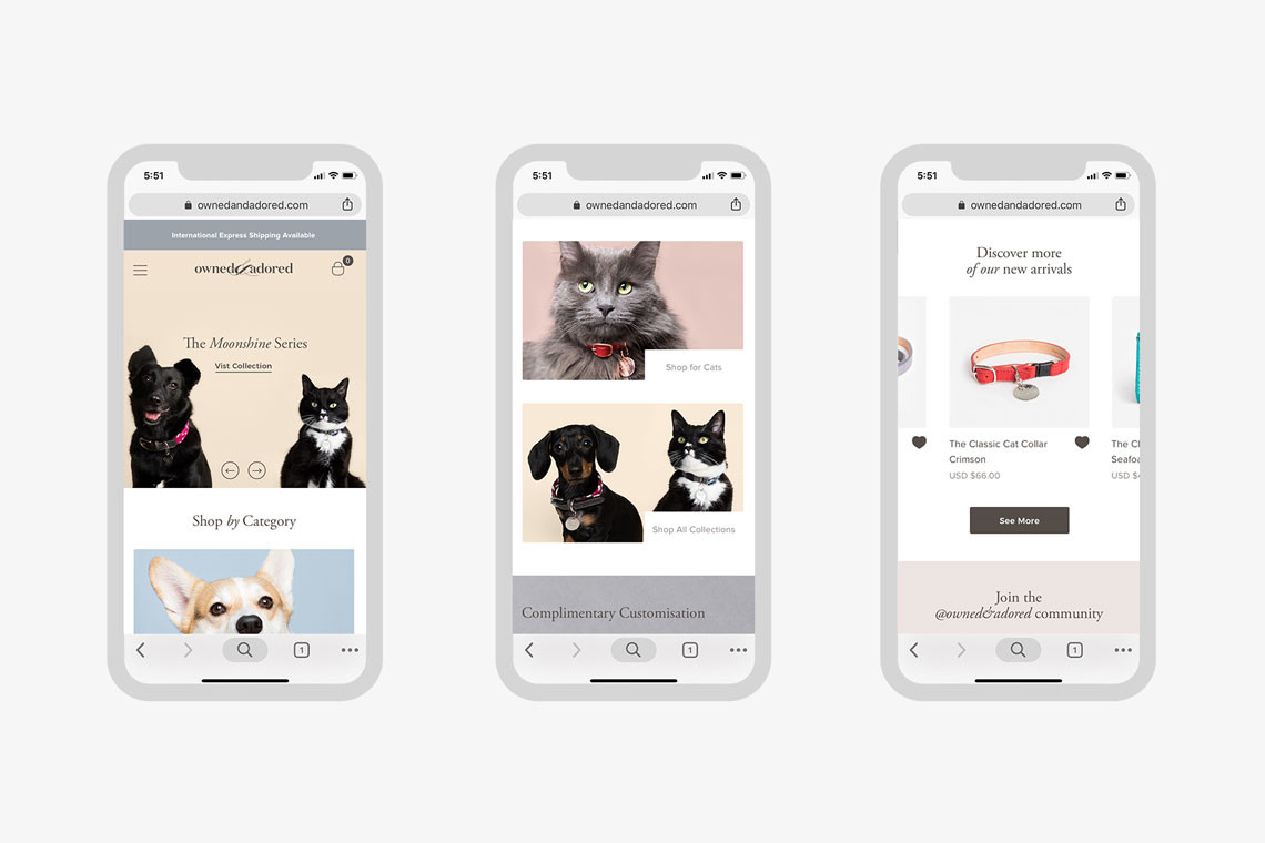 宠物项圈包装设计效果图,宠物用品包装袋设计