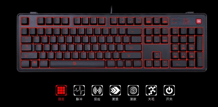 青轴红轴茶轴电竞游戏电脑,青轴全键无冲电竞键盘