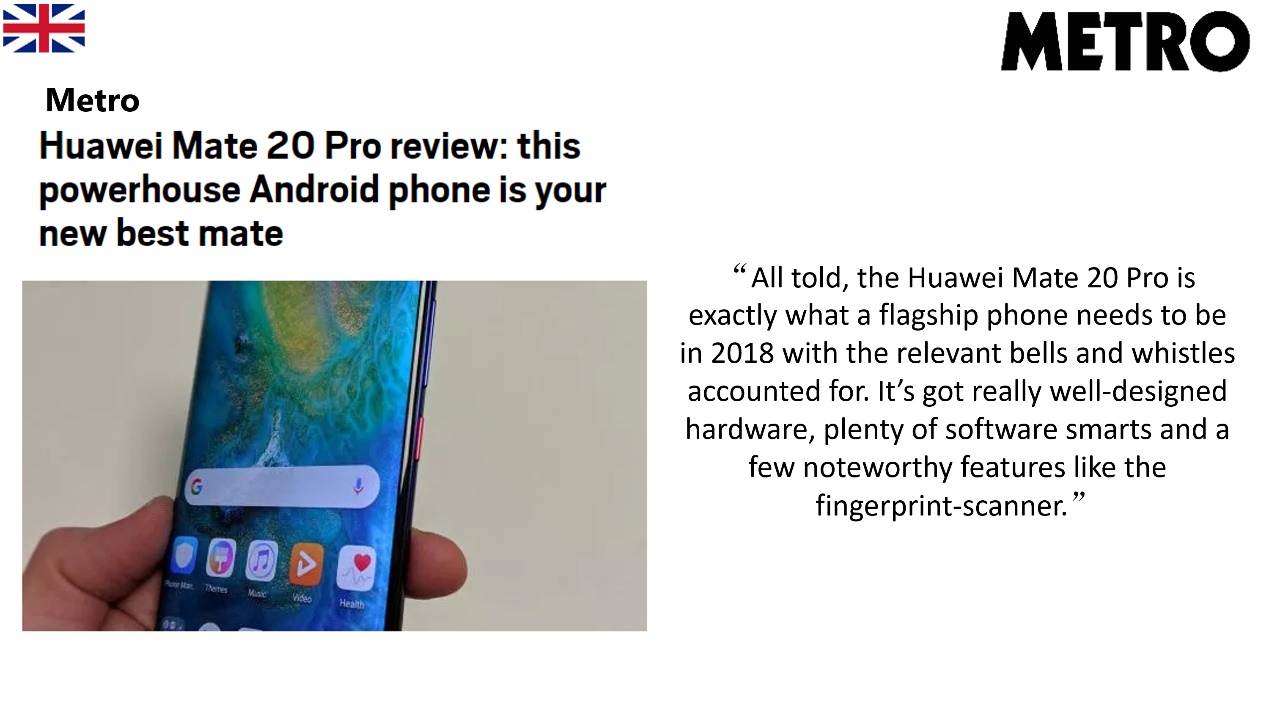 国外媒体评华为mate20,华为mate20国内外