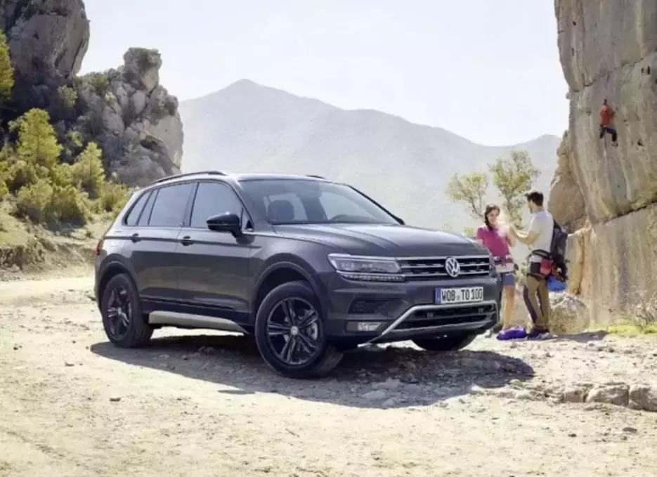 新款大众tiguan长轴版官图,新款大众tiguan实车曝光