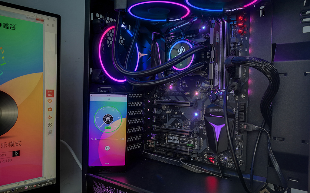 可以蹦迪的机箱,能蹦迪的主机