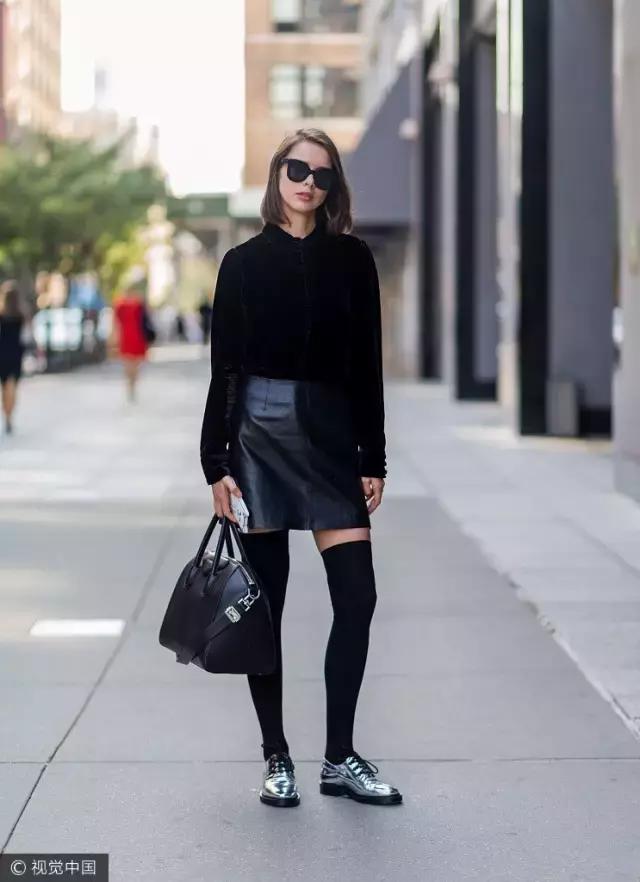 好看又便宜的长筒袜怎么穿,黑色短筒袜怎么穿好看