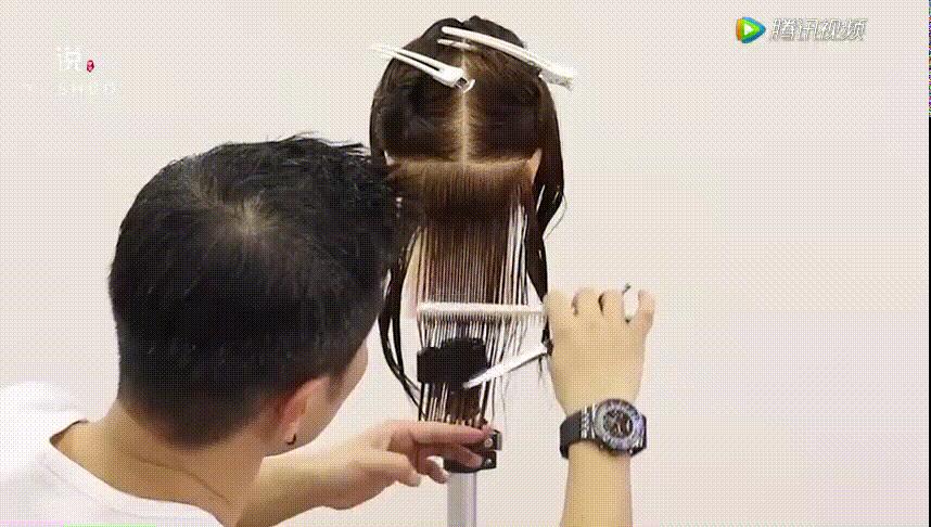 基础长碎发剪发方法与技巧,头发粗碎发多适合什么短发