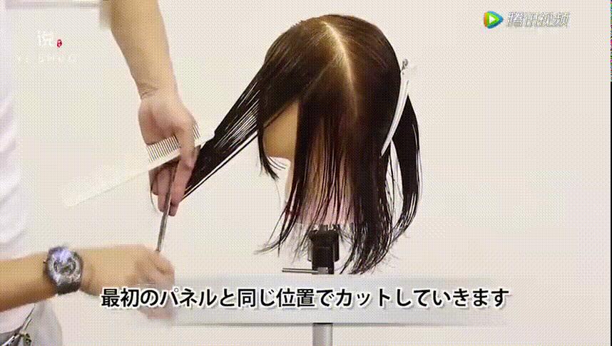 基础长碎发剪发方法与技巧,头发粗碎发多适合什么短发