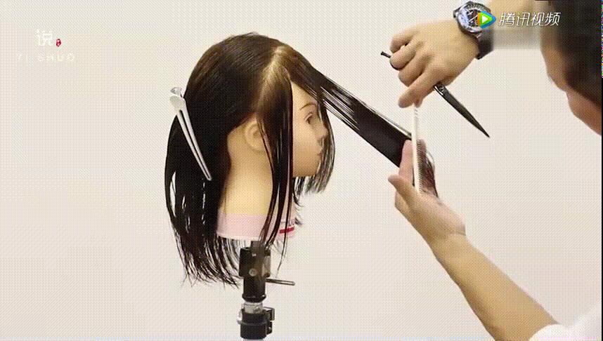 基础长碎发剪发方法与技巧,头发粗碎发多适合什么短发