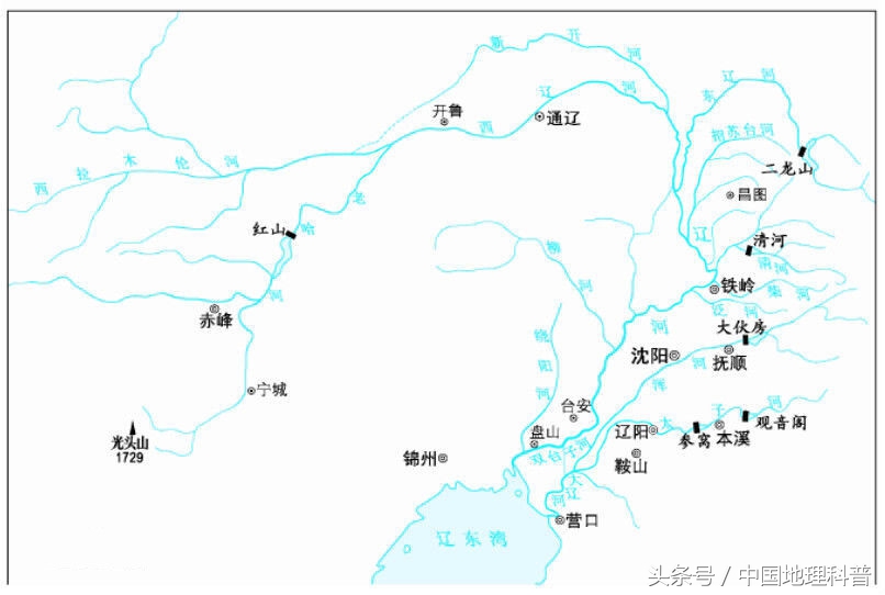 辽宁省的自然地理和人文地理,辽宁地理风光分布图