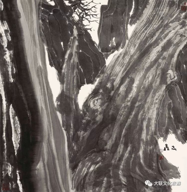 北派山水名家邀请展,荆山楚水山水作品欣赏