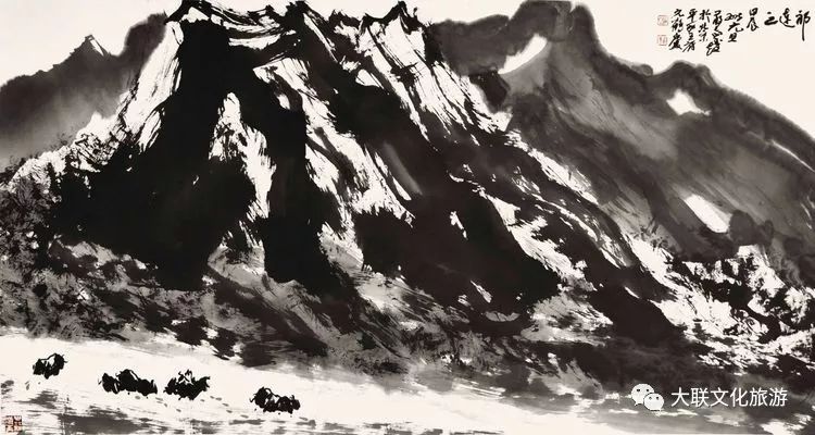 北派山水名家邀请展,荆山楚水山水作品欣赏