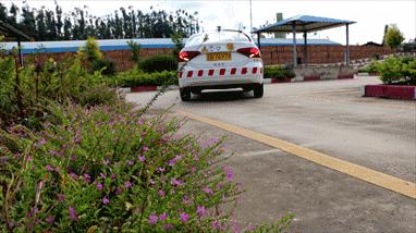 学车考驾照必备机器人教学,学车机器人教练好吗