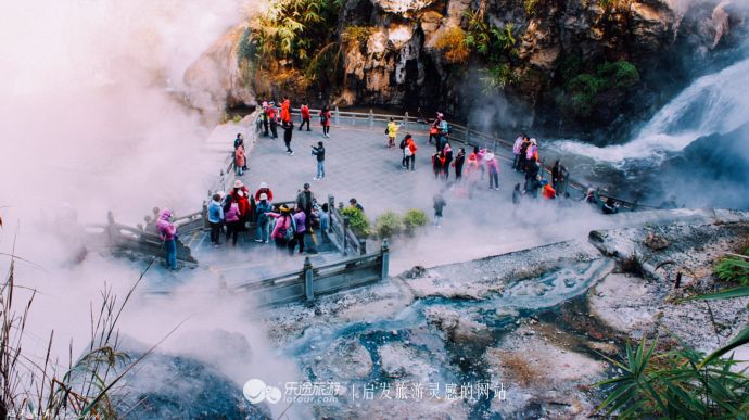 云南腾冲热海温泉,云南腾冲火山热海视频