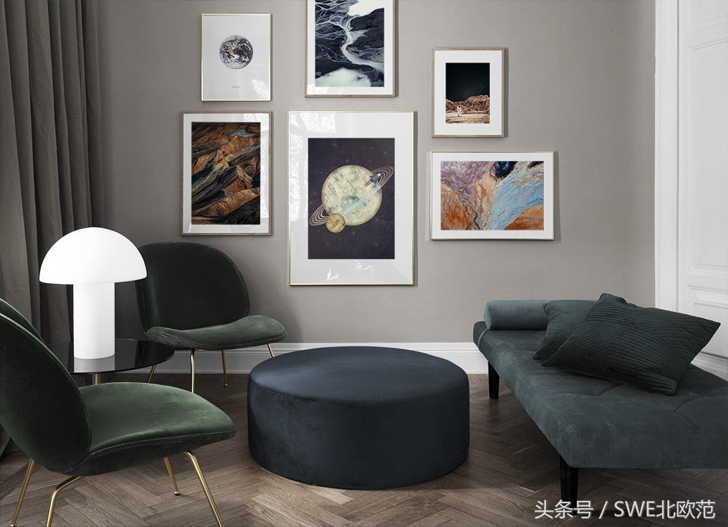 文艺范的北欧轻奢装饰画,淘宝上哪家装饰画卖得最好