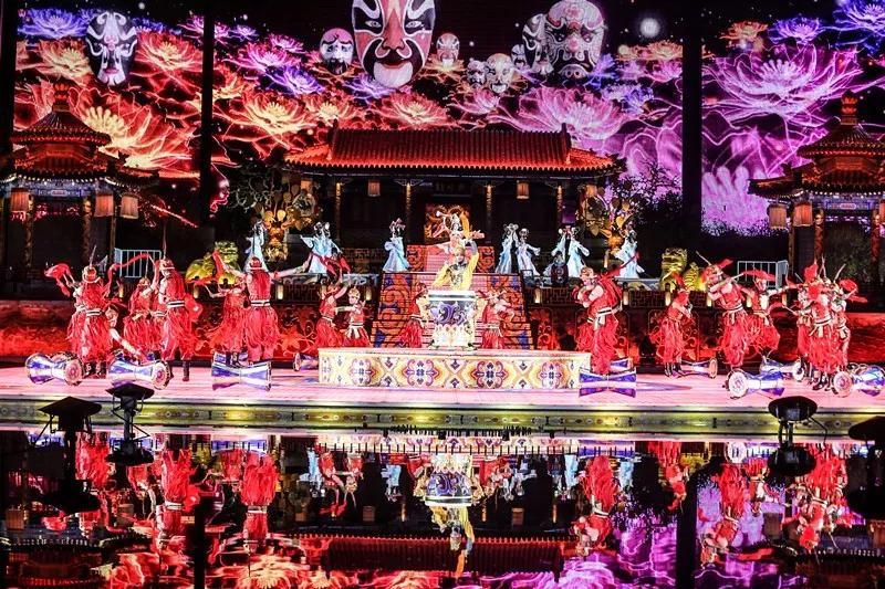 视觉震撼长恨歌演出,长恨歌一场演出多少人