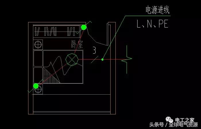 电气平面图导线根数怎么看,照明回路图导线根数怎么算