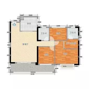 华强城6期128平二手房,华强城二期特价房