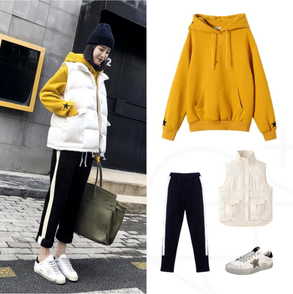 为秋冬添动力为短外套打call,棉马甲百搭又保暖