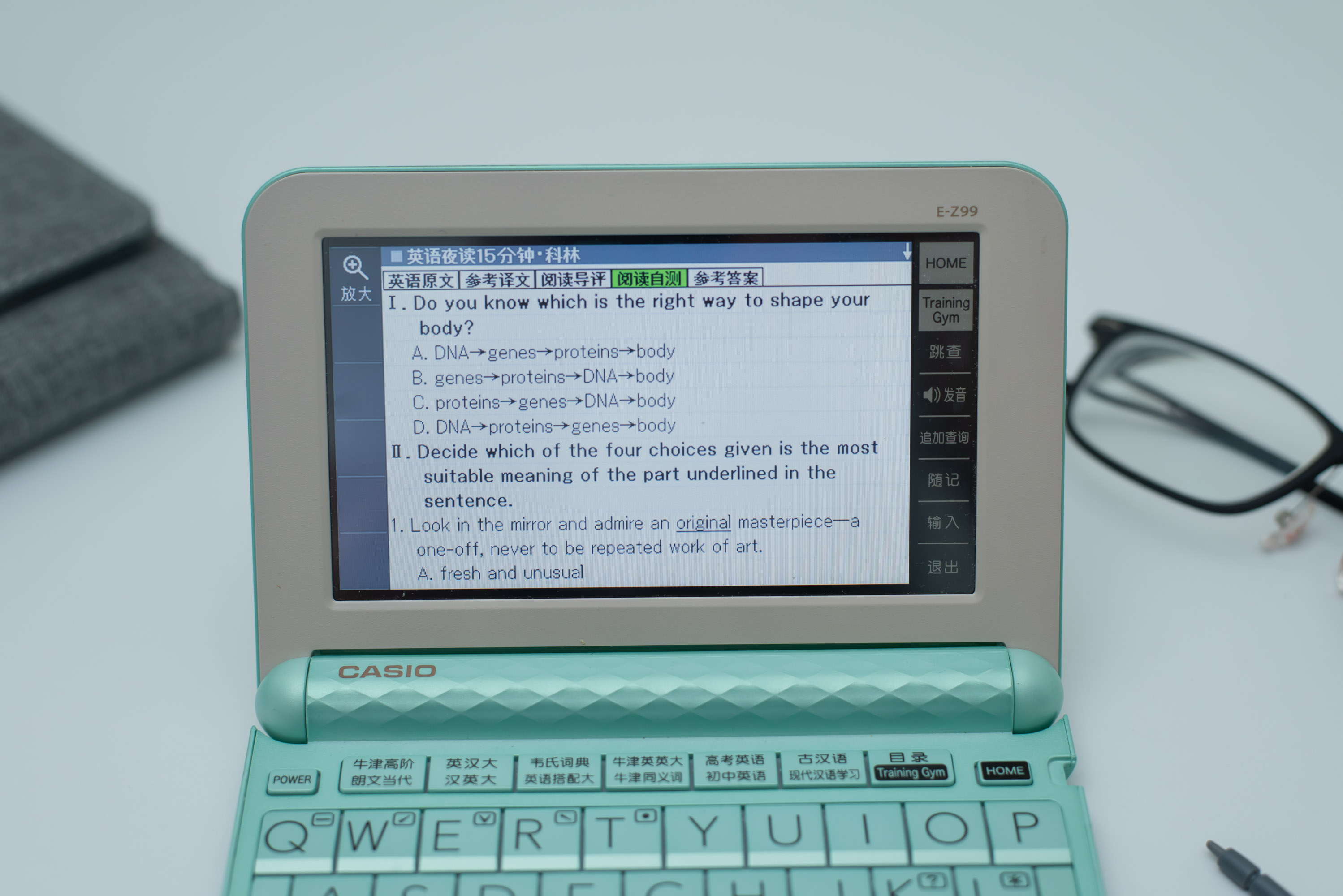 卡西欧电子词典e-z99怎么样,卡西欧英语词典测评