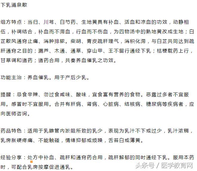 产后缺乳,这5种中药也许对你有用!