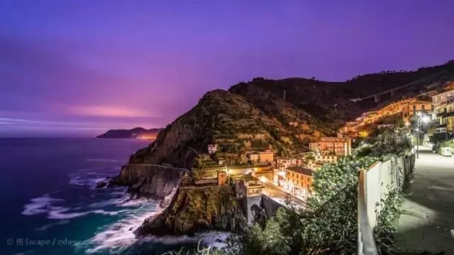 意大利五渔村风景微信头像,意大利五渔村海边小镇图片